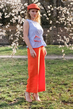 Laden Sie das Bild in den Galerie-Viewer, Culotte Linen Red