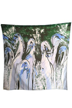 Laden Sie das Bild in den Galerie-Viewer, Scarf Bird Green