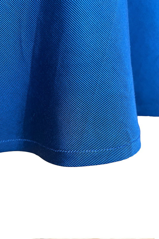 Bias Skirt Aqua Blue
