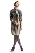 Laden Sie das Bild in den Galerie-Viewer, Shirt Dress Print-Beige