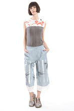Laden Sie das Bild in den Galerie-Viewer, Culottes Blue Linen
