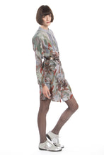 Laden Sie das Bild in den Galerie-Viewer, Shirt Dress Flower Red