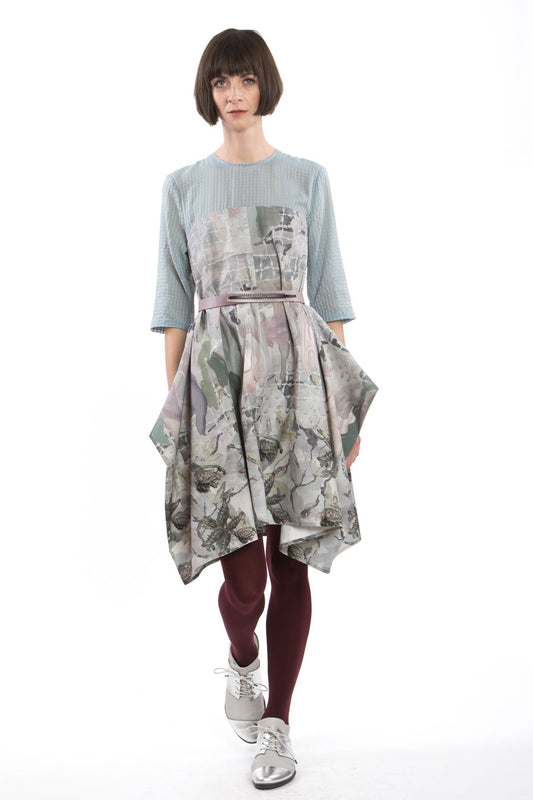 Changeable Dress Grey-Blue