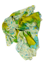 Laden Sie das Bild in den Galerie-Viewer, Scarf Yellow Turquoise