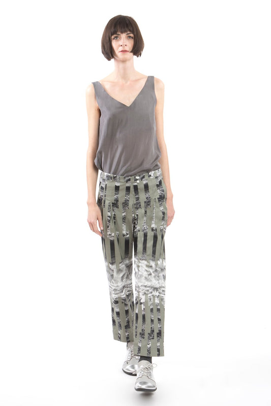 Trousers Ice Crystal Green