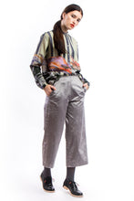 Laden Sie das Bild in den Galerie-Viewer, Culottes Silver Velvet
