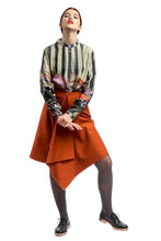 Laden Sie das Bild in den Galerie-Viewer, Red Skirt Asymmetric