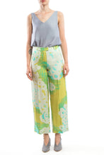 Laden Sie das Bild in den Galerie-Viewer, Wide Pants Yellow Print
