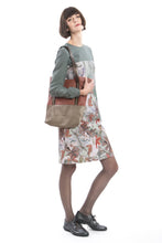 Laden Sie das Bild in den Galerie-Viewer, Dress Slim Flower-Red