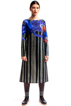 Laden Sie das Bild in den Galerie-Viewer, Shift Dress Blue Print