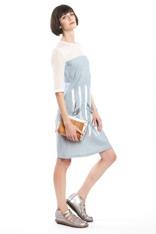Slim Linen Dress