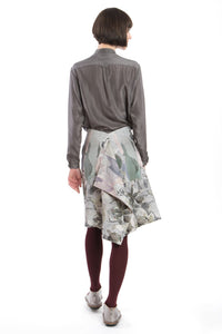 Skirt Modifiable Flower Grey