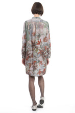 Laden Sie das Bild in den Galerie-Viewer, Shirt Dress Flower Red