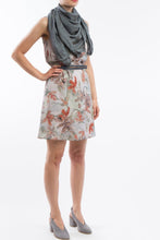 Laden Sie das Bild in den Galerie-Viewer, V-neck Dress Flower Red