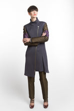 Laden Sie das Bild in den Galerie-Viewer, Trousers Slim Green Purple
