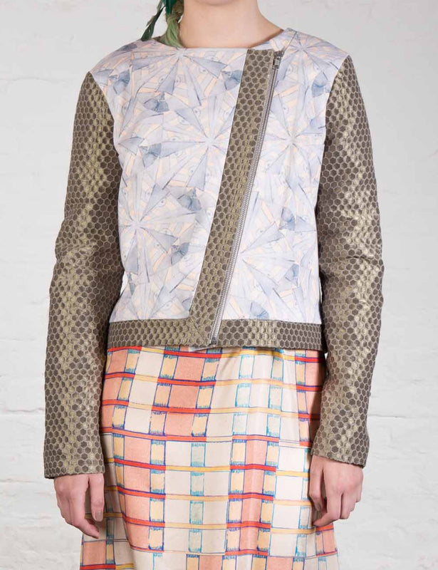 Light blue summer jacket