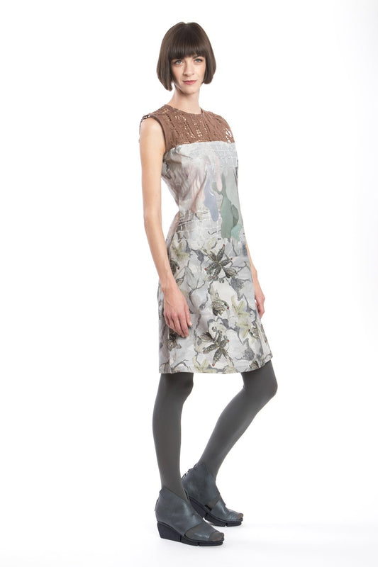 Dress Slim Flower-Net