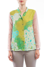 Laden Sie das Bild in den Galerie-Viewer, Blouse Yellow Pink