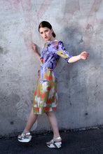 Laden Sie das Bild in den Galerie-Viewer, Adjustable Linen Dress Yellow