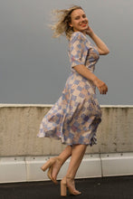 Laden Sie das Bild in den Galerie-Viewer, Summer dress blue CLARA KAESDORF