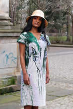 Laden Sie das Bild in den Galerie-Viewer, Kimono Kleid Vogel CLARA KAESDORF