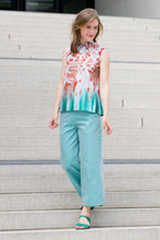 Laden Sie das Bild in den Galerie-Viewer, mint green wide leg pants by CLARA KAESDORF