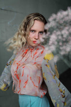 Laden Sie das Bild in den Galerie-Viewer, Gauzy Cotton Blouse Printed