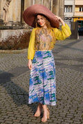 Seidenbluse mit gerafftem Kragen CLARA KAESDORF