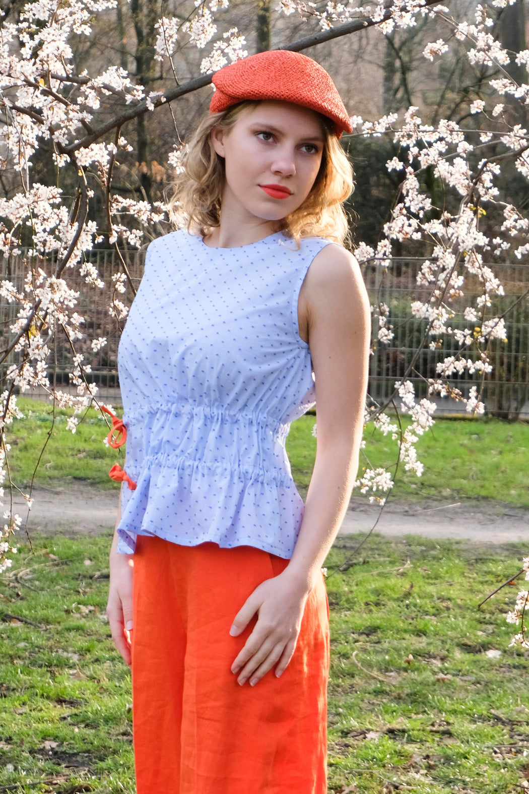 Getupfte Bluse Clara Kaesdorf