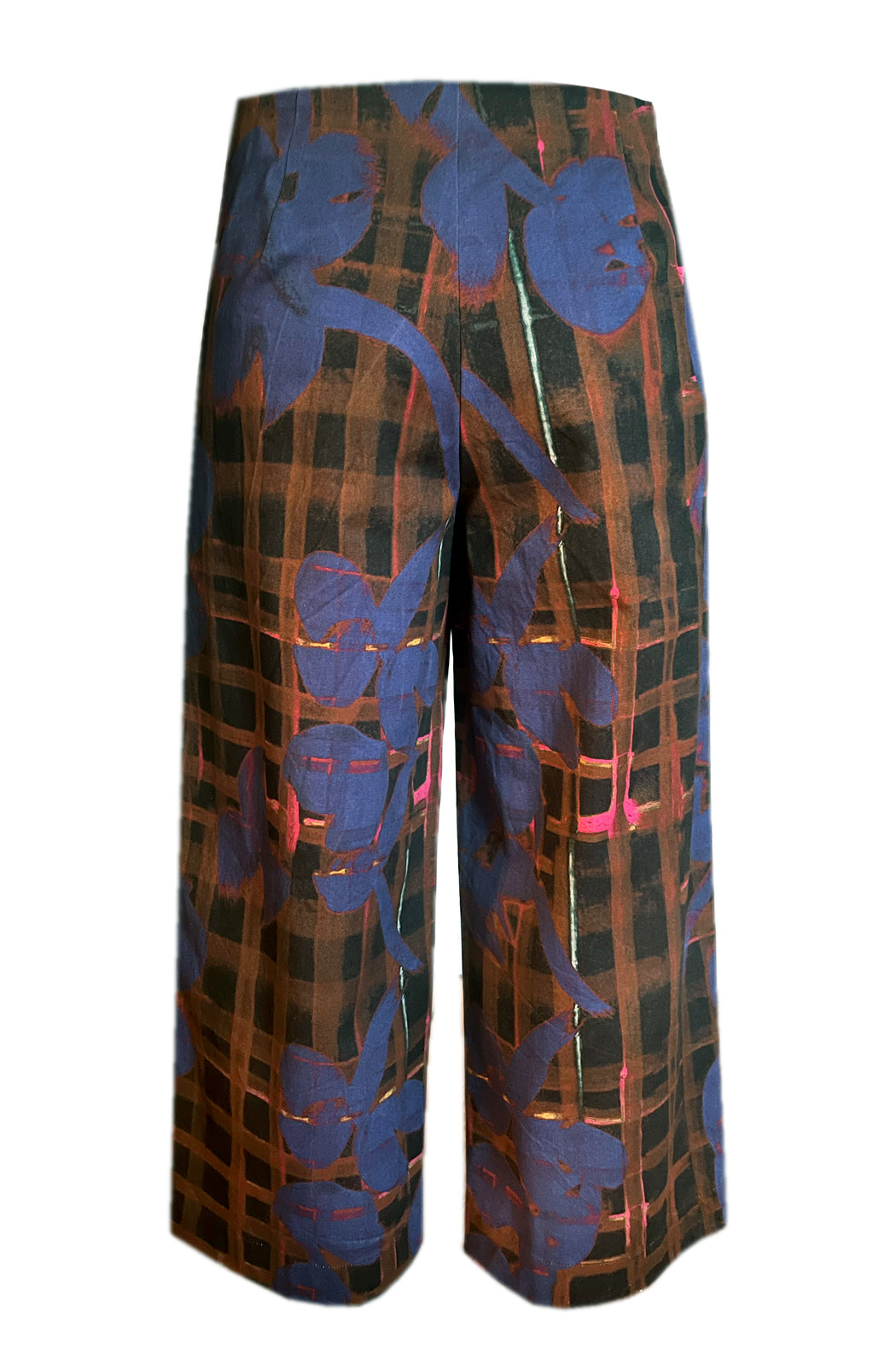 Winterliche Culottes braun kariert