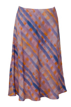 Laden Sie das Bild in den Galerie-Viewer, Checked Skirt Orange Purple