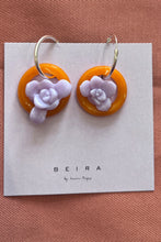 Laden Sie das Bild in den Galerie-Viewer, Rosen Glasohrringe und Ringe - BEIRA