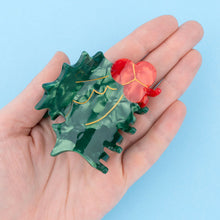 Laden Sie das Bild in den Galerie-Viewer, Winterhaarspange Weihnachtsspange Coucou Suzette