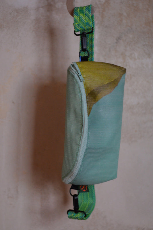 Crossbody Bag Mint and Yellow Fyksin