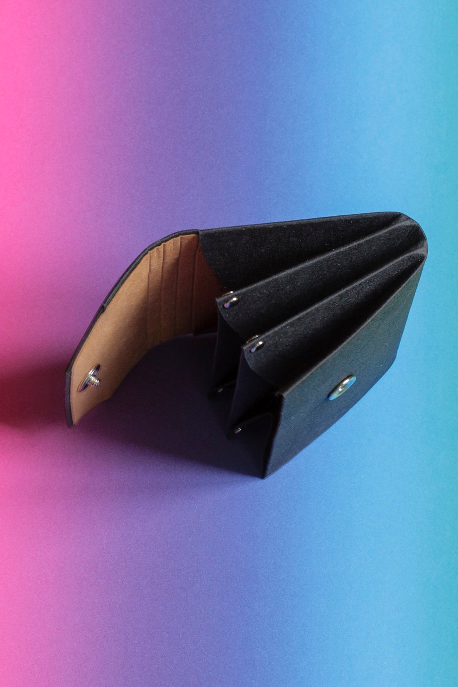 Geldbeutel schlicht braun und schwarz - Pendular Pocket