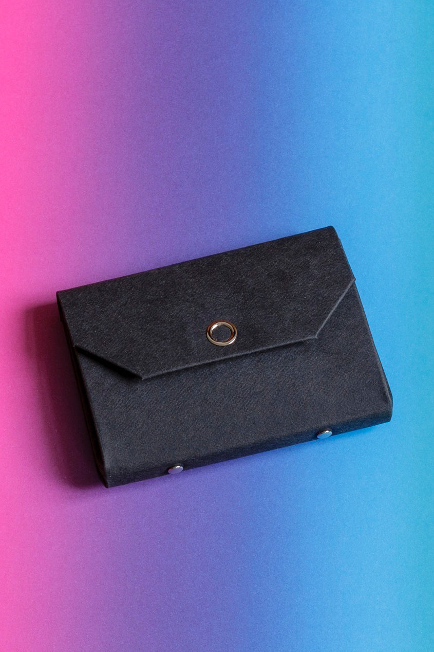 Geldbeutel schlicht braun und schwarz - Pendular Pocket
