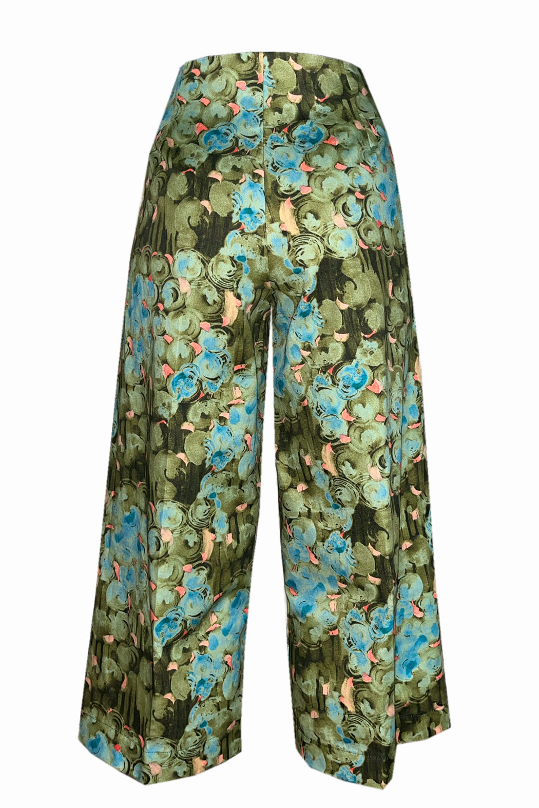 Culottes Seerose grün türkis