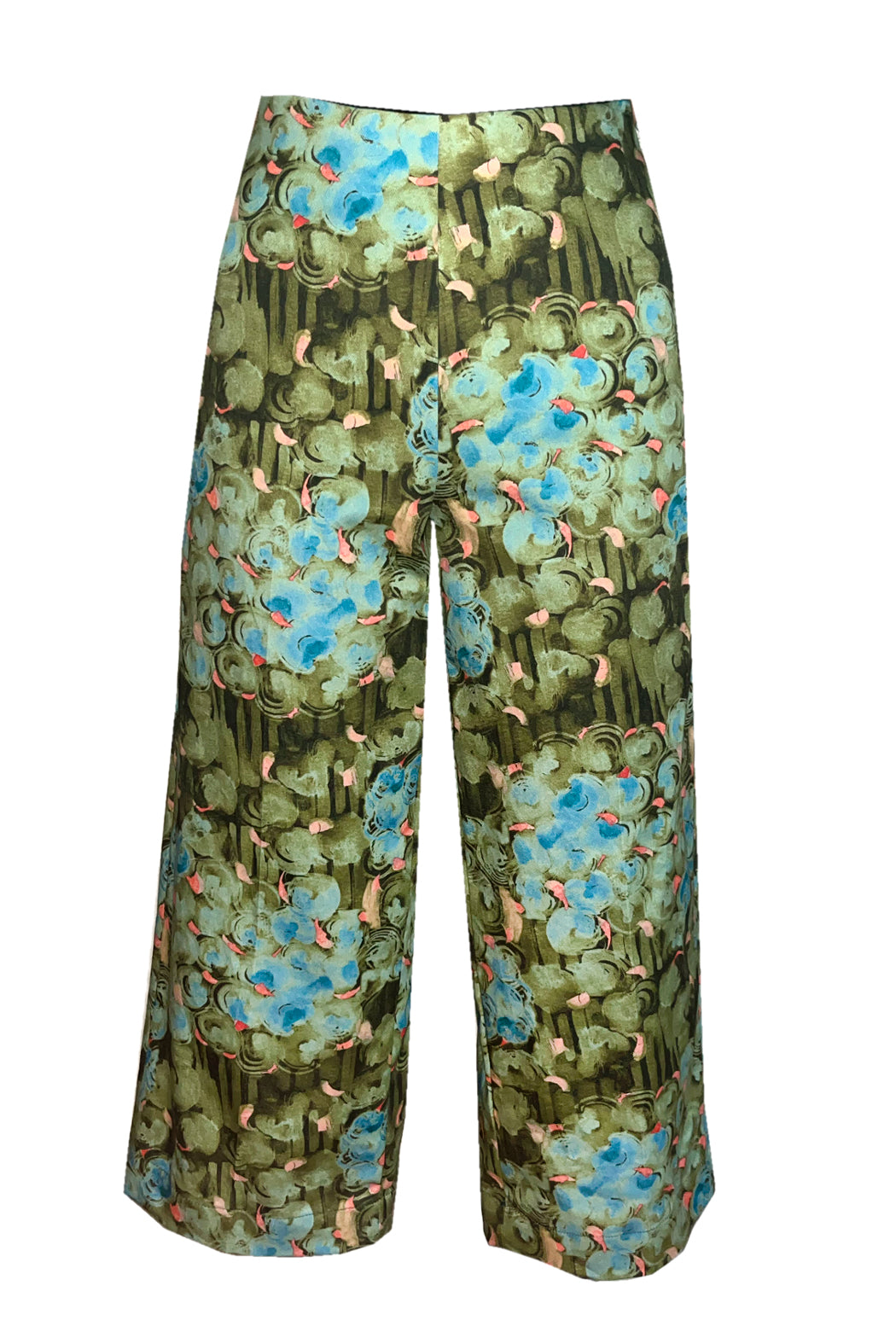 Culottes Seerose grün türkis