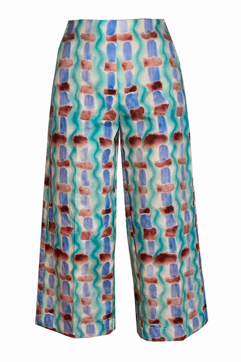 Culottes Welle mint türkis