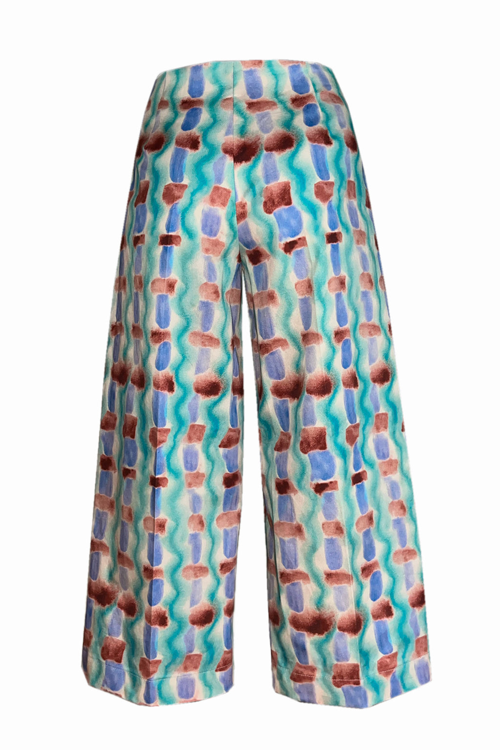 Culottes Welle mint türkis