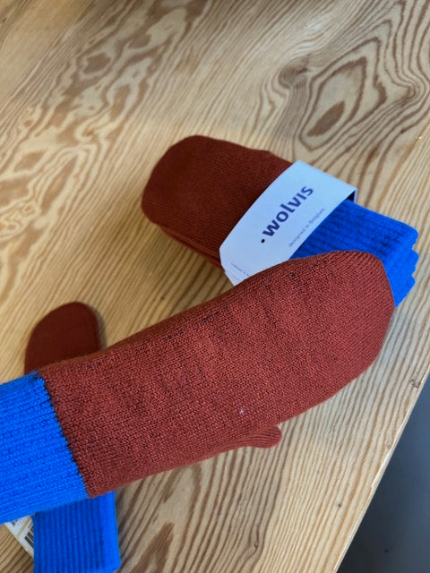 Einfarbige Fäustlinge - Handschuhe von Wolvis