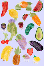 Laden Sie das Bild in den Galerie-Viewer, Haarspangen Obst und Gemüse Coucou Suzette