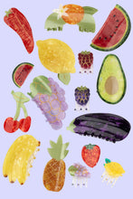Laden Sie das Bild in den Galerie-Viewer, Haarspangen Obst und Gemüse Coucou Suzette