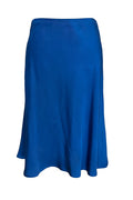 Bias Skirt Aqua Blue