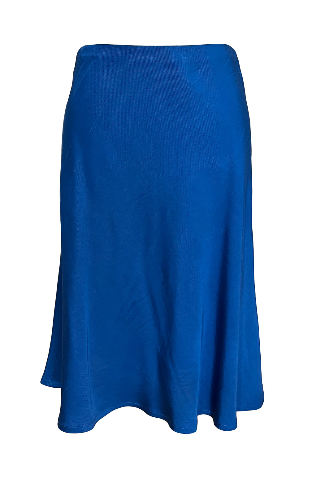 Bias Skirt Aqua Blue