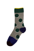 Gepunktete Socken grau Exquisite J