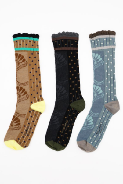 Socken dezent gemustert Exquisite J
