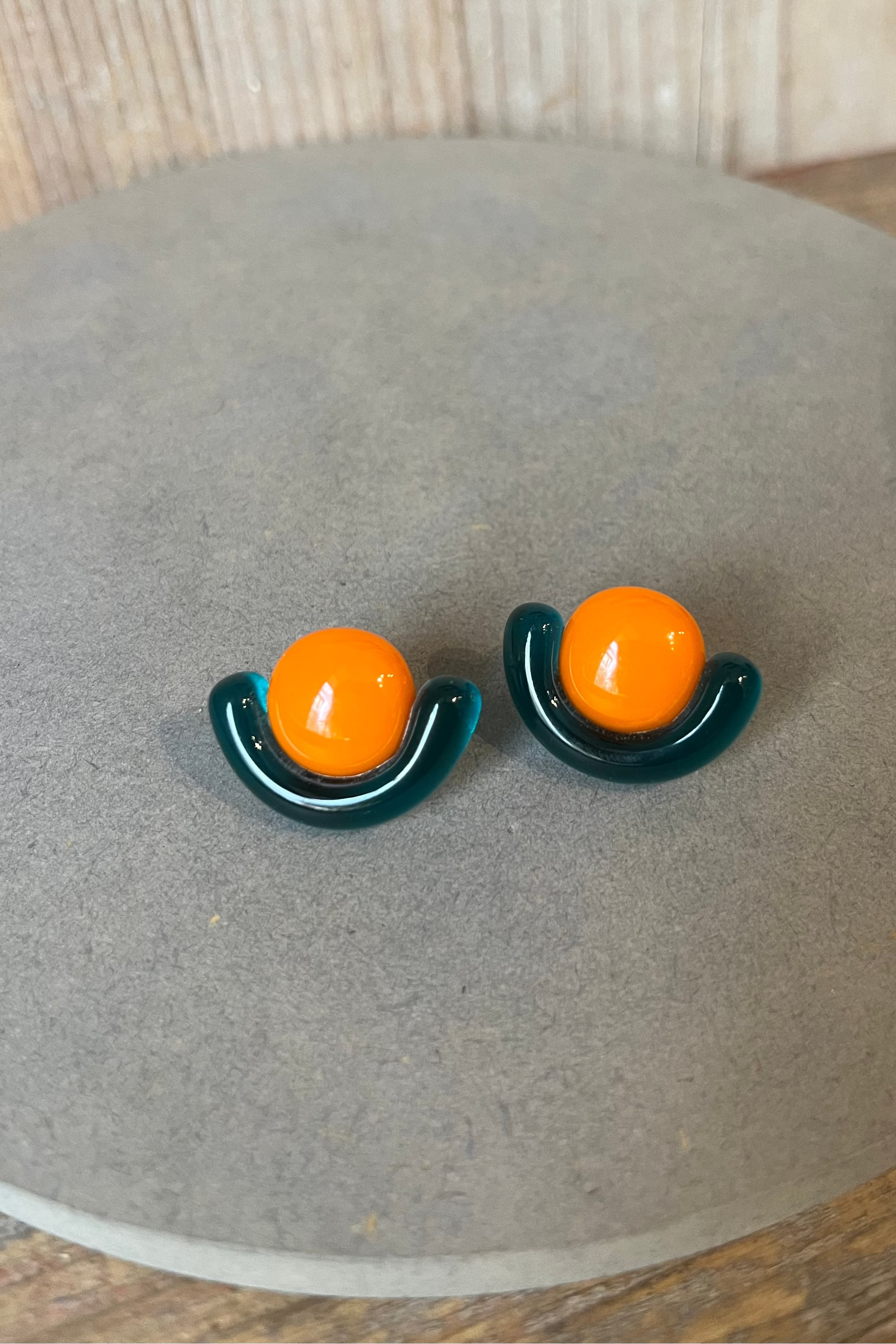 Zweifarbige Ohrstecker Glas - BEIRA SoulColour