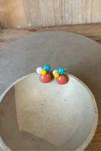 Laden Sie das Bild in den Galerie-Viewer, Schmuck bunte Tropfen mit Gelb - BEIRA