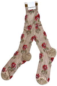 Rosen Strümpfe Exquisite J